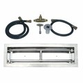 Sleep Ez 18 in. Stainless Steel Drop-In Rectangular Burner Kit - Natural Gas SL3721234